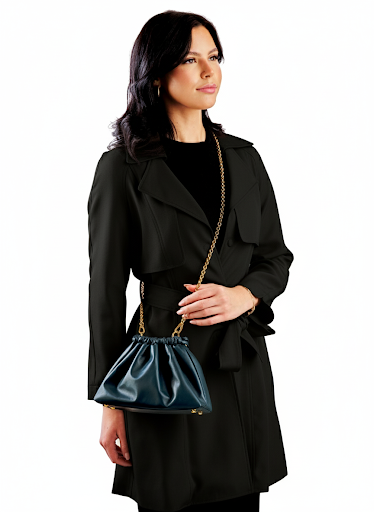 Gigi Pouch - Petrol Blue