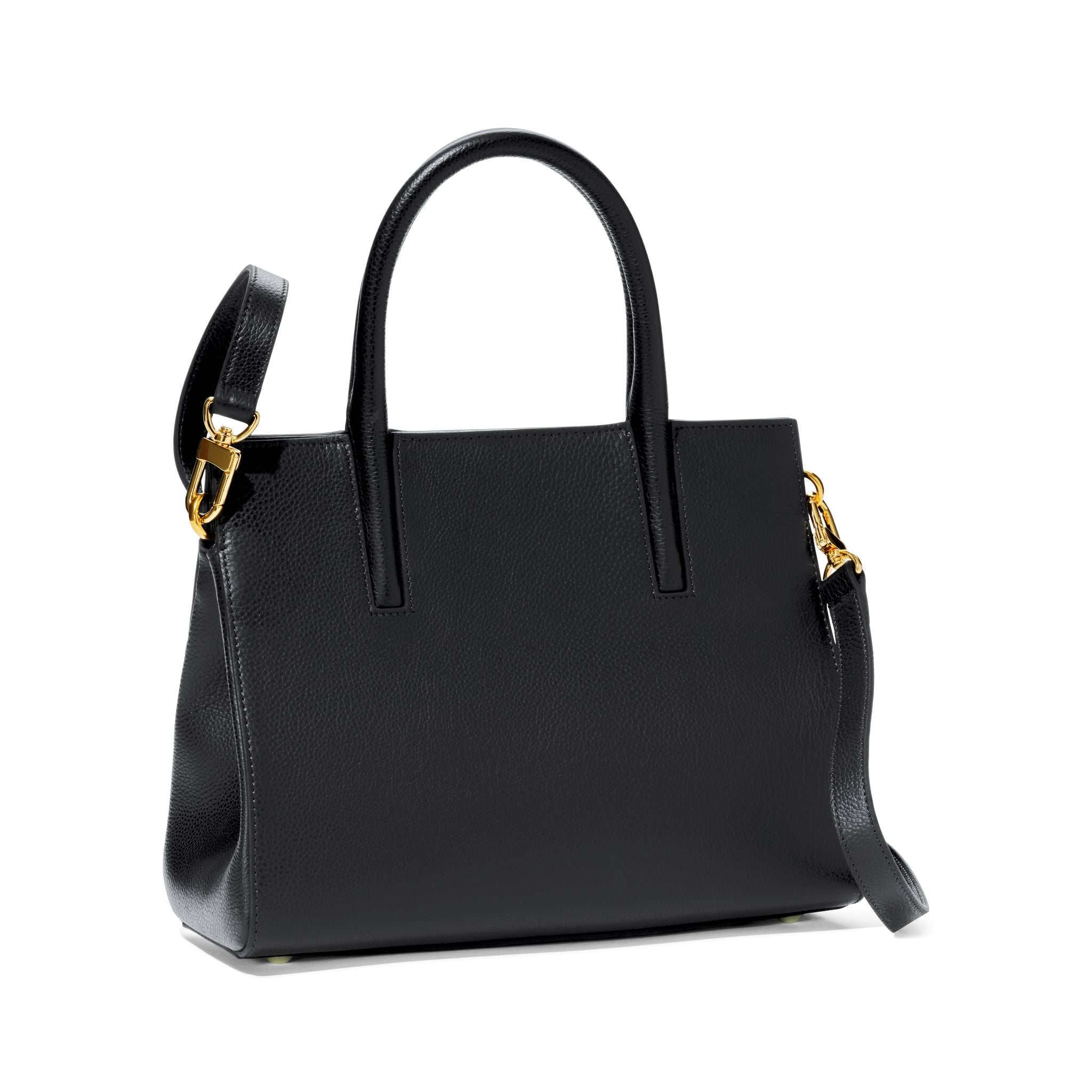 Lucy Classic Top Handle - Black Medium
