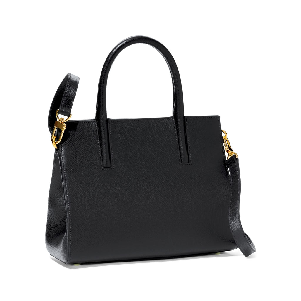 Lucy Classic Top Handle - Black Medium