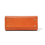 Lucy Classic Top Handle - Cognac Medium